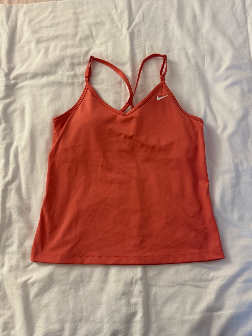Nike Indy Dri-FIT Sports Bra Tank Top
Coral Size Small